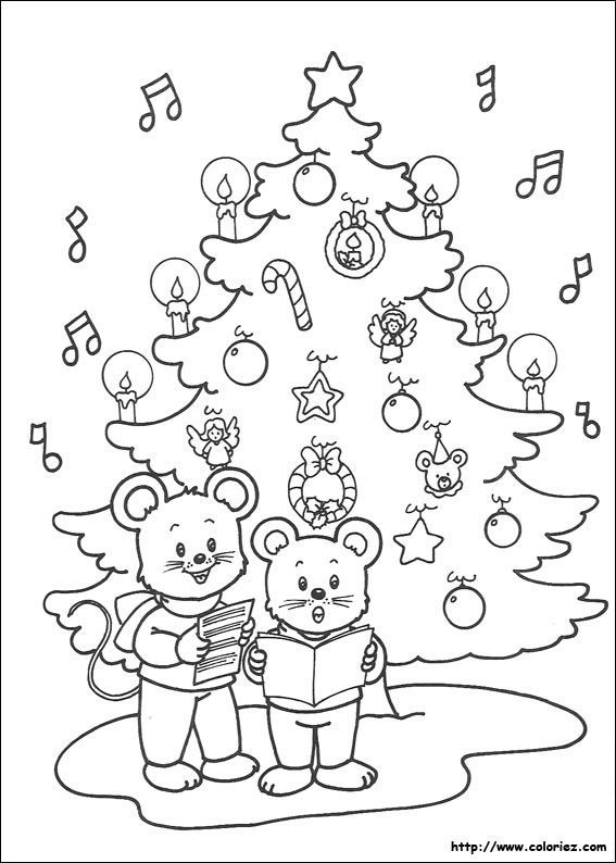 coloriages noel